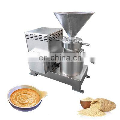 200 kg per hour stainless steel commercial tahini nut pistachio sesame colloid mill multifunction for meat oil