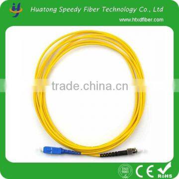3m 9/125 fiber cable SC-ST SM fiber optic patch cord for communication