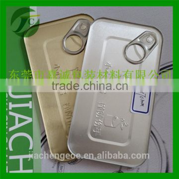 aluminum square can lid for can