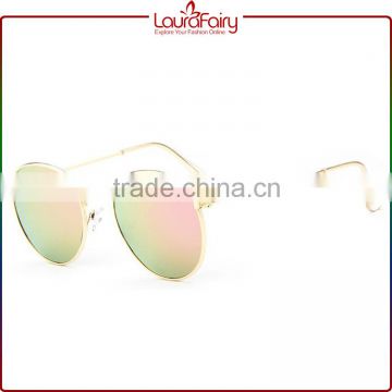Laura Fairy Wholesale Price Hot Selling Cute Design Lady Summer Metal Material Sunglasses                        
                                                Quality Choice