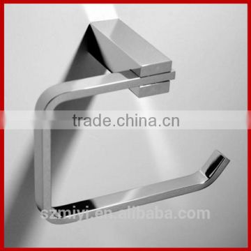 newest design high quality brass hanging toilet paper roll holder chrome finished paper holder