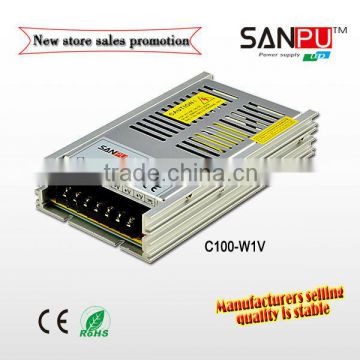 100w 12v led tv power supply factory single output constant voltage