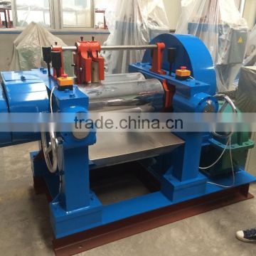 XK-250 Open Type Lab Rubber Mixing Mill/Two Roller Rubber Sheet Making Machine Mill from China