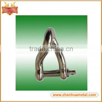 Forged Marine Stainless Steel Twist Shackle with screw pin made in china