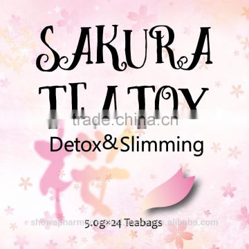 Japanese detox slimming tea free sample
