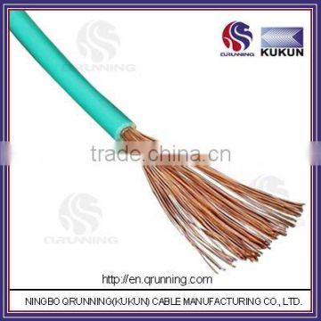 Flexible CU/PVC Non-sheathed Single Core Electric Cable