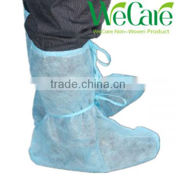 Disposable Non woven Blue boot cover