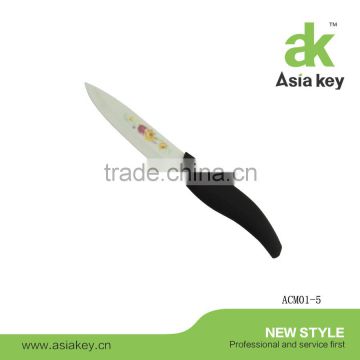 ABS with TPR Coating Handle Ceramic Blade Paring Knife