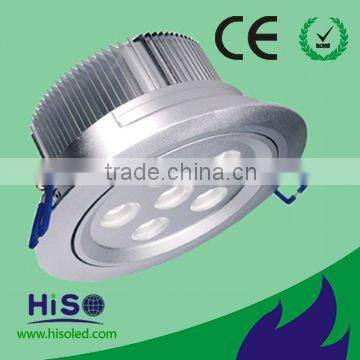 hot sales !!! high power dimmalbe 6*1W led down lighting