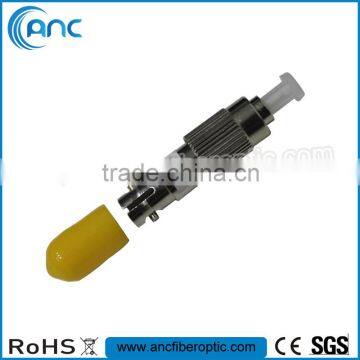 Singlemode FC Male ST Female Fiber Optic Adapter