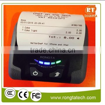 mini usb mobile portable bluetooth thermal bill receipt printer