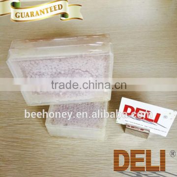 500g raw honeycomb in plastic box under OEM brand