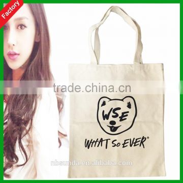 New style good quality cheap price cotton tote bag