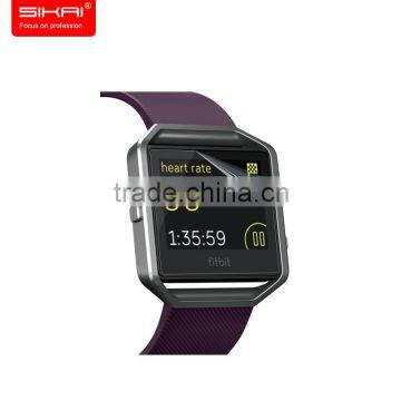 0.1mm Explosion-proof Film Soft TPU Full Screen Protector for Fitbit Blaze Smart Bracelet