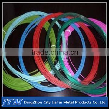 PVC coated tie wire/pvc coated gi wire/pvc coated wire for hanger