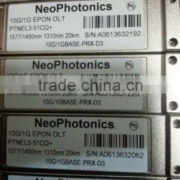 NeoPhotonics 10g1g EPON OLT PTNEL3-51CQ+ 15771490NM 1310NM 20KM sfp transceivers