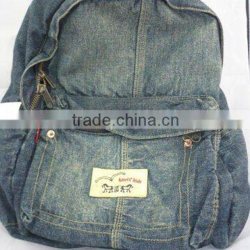 China jean bag for students