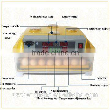 High hatchability incubator egg 48 eggs chicken egg incubator for sale