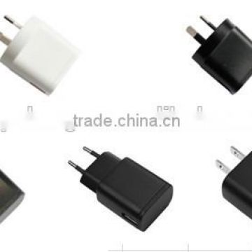 Wholesale price Home USB charger 5V 6V 9V 12V ac dc power adapter with EU US Plug for iphone,ipad,Android,Samsung phone etc