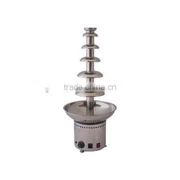 Fatory wholesale CE ROHS approved commercial 5 layer chocolate fountain machine chocolate waterfall machine with low prices
