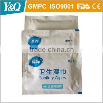 single pcs medical wet wipes