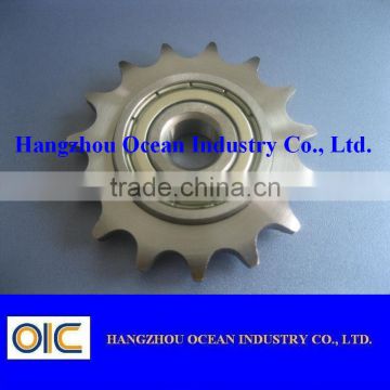 chain sprocket with bearing