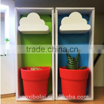 Decorative Cheap Flower Plant Pot/Cloud Rainy Pots