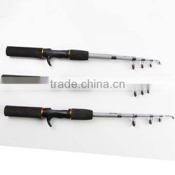 China made telescopic cheap fiber carbon casting rods for sea fishing