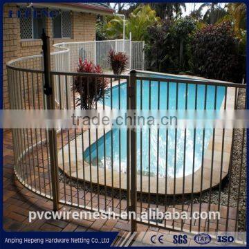 Temporary swiming pool fence