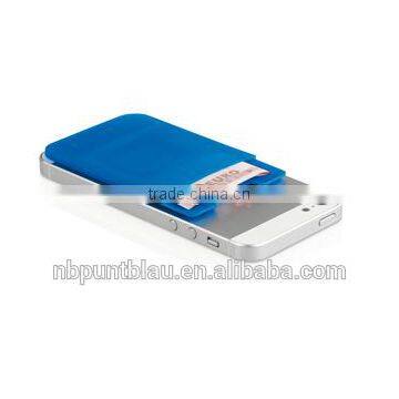 multipurpose silicone pouch sticker on phone pouch