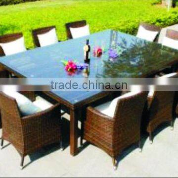 High quality best selling Set of polyrattan Coffee and Dining Table & Chair from Vietnam