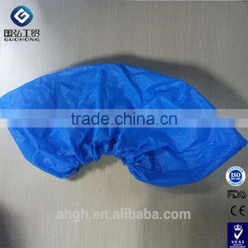 Disposable blue cpe Shoe Cover