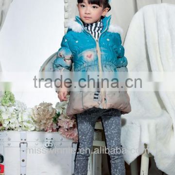 girl child coat leather winter women coats woolen fabric 100% cotton