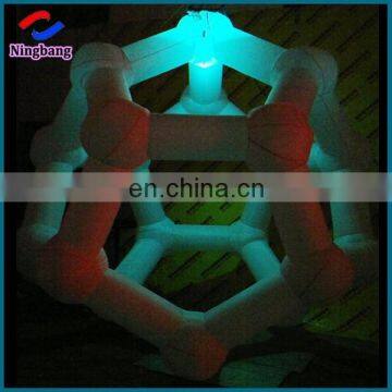 giant inflatable led structure balloon inflatable led gengon for sale