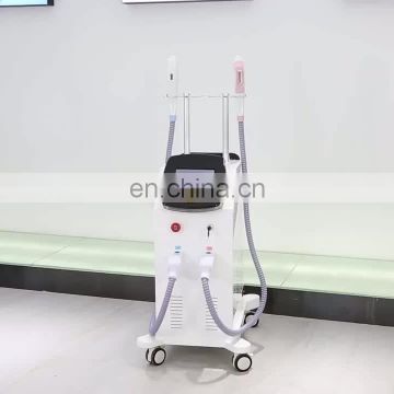 2019 Newest Salon use vertical double handle ipl hair removal machine