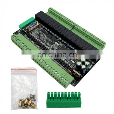 FX1N FX2N 24 Input 24 Relay Output 6 Analog Input 2 Analog Output Programmable Mini Plc Controller Board