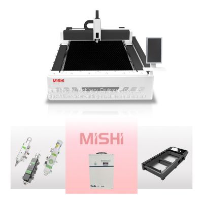 High quality cnc fiber laser cutting machine 1000w metal machine cutting