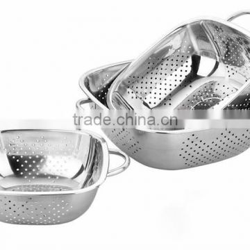 Stainless steel Square Fruit Sieve 20-32CM