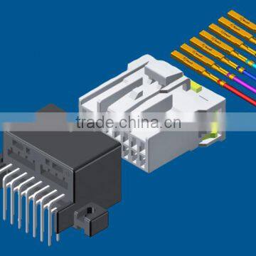 16 pin PCB male and female car connectors solutions