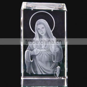 Personalized 3d laser crystal