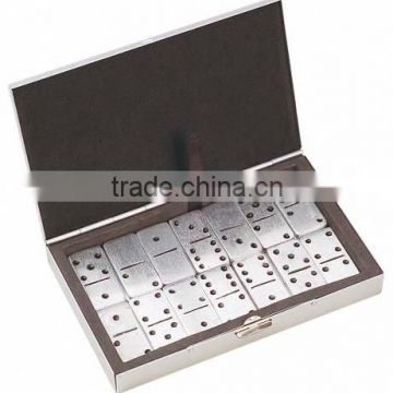 mini portable travel aluminum domino with points