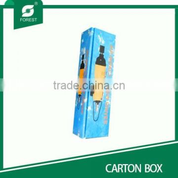 2015 BLUE CARDBOARD CORRUGATED CARTON BOX EP0216552