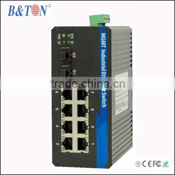 POE 10/100M Managed Industrial Ethernet Switch 16 ports Network Switch