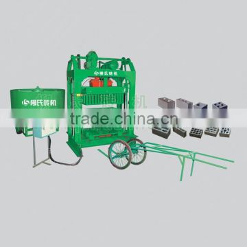 Nice quality low investment concrete forming handmade block machine LS4-25