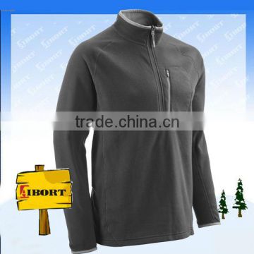 JHDM-2215 polar fleece sweatshirt without hood for man
