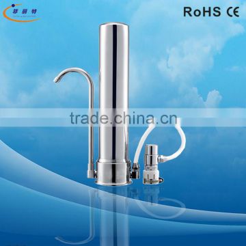 2015 best home non-electric counter top best kitchen non-electric non electric water purifier filter