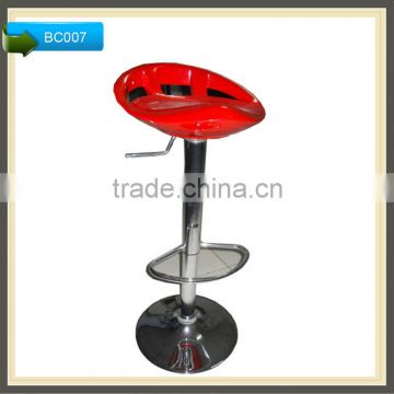 modern unique design high quality plastic most popular bar chair BC007