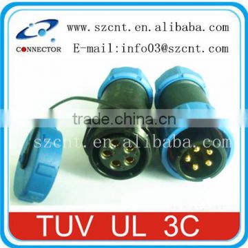 Waterproof Plastic Protected IP68 Connector used in LED screen
