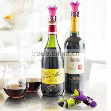 2014 top sale silicone wine bottle stopper,high quatity bottle stopper,fancy bottle stopper for party