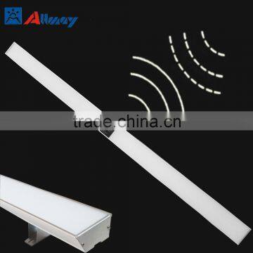 Microwave motion sensor LED linear light 1200mm 18w dimming sensor underground parking lot light